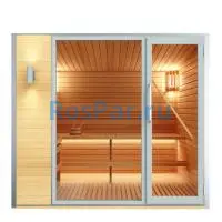 Уличная модульная четырехместная сауна «PREMIUM» с электрической печью