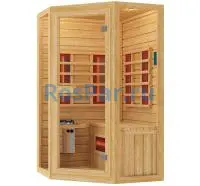 Комбинированная сауна двухместная угловая «ORIGINAL»