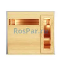 Уличная модульная четырехместная сауна «COMFORT» с электрической печью