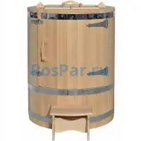 Кедровая бочка круглая «Профессиональная Гигант»