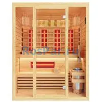 Комбинированная сауна трехместная «COMFORT»