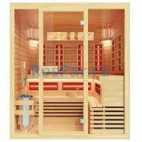 Комбинированная сауна четырехместная «COMFORT»
