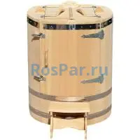 Кедровая бочка круглая «Профессиональная Гигант» со скосом