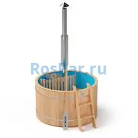 Фурако круглая «ORIGINAL» с пластиковой вставкой со встроенной печью 1500 мм