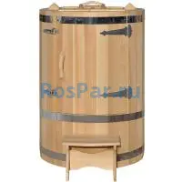 Кедровая бочка круглая «Профессиональная Премиум»