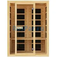 Двухместная инфракрасная сауна «COMFORT» с карбоновыми излучателями