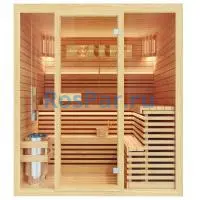 Финская сауна четырехместная «COMFORT» с электрической печью