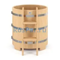 Круглая купель «PREMIUM» из кедра диаметр 1200 мм высота 1150 мм