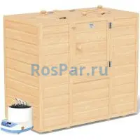 Мини-сауна двухместная «Sauna by Siberia» с парогенератором «UrFine»