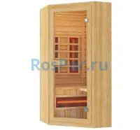 Комбинированная сауна одноместная угловая «ORIGINAL»