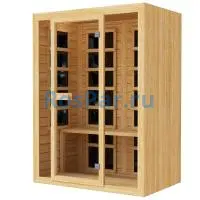 Двухместная инфракрасная сауна «ORIGINAL» с карбоновыми излучателями