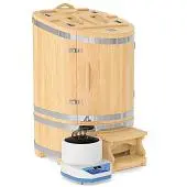 Кедровые бочки с парогенератором