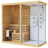 Финские сауны «PREMIUM» с душевой кабиной