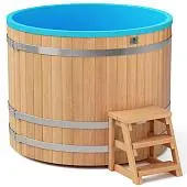 Круглые купели с пластиковой вставкой