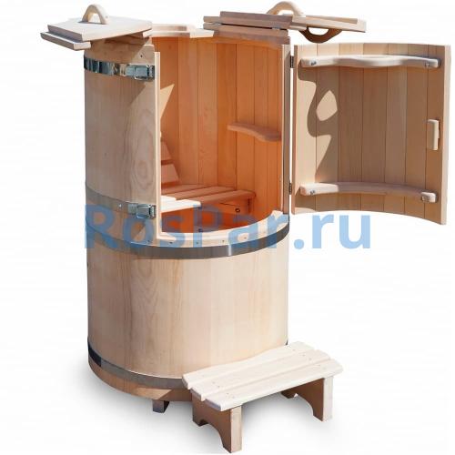 Кедровая бочка круглая «Бондарная»