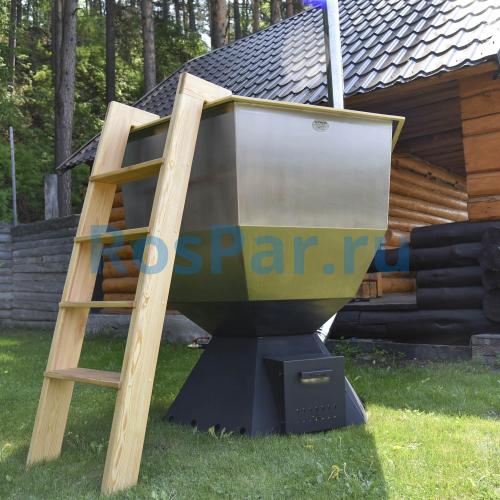 Банный чан «ORIGINAL SIBERIA» с печью 1650 мм
