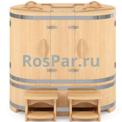 Кедровая бочка двухместная «Профессиональная»