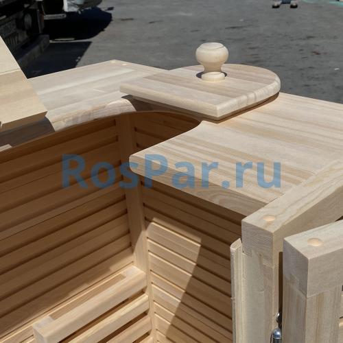 Мини-сауна двухместная «Sauna by Siberia Premium» с парогенератором «SteamLux»