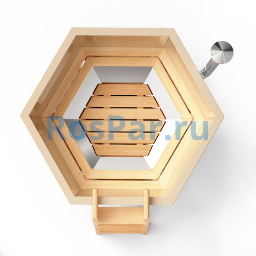 Банный чан «COMFORT SIBERIA» с печью 2150 мм