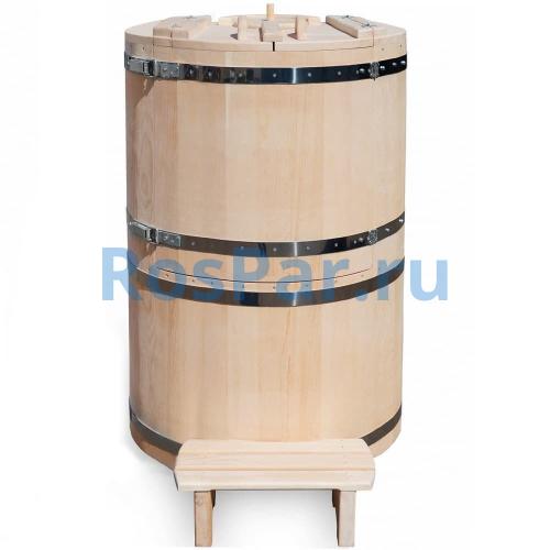 Кедровая бочка круглая «Бондарная Премиум»