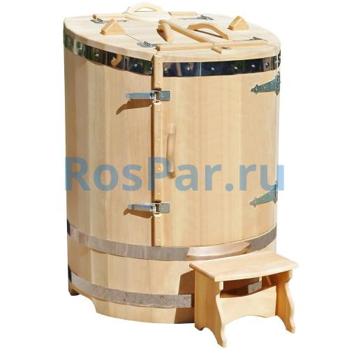 Кедровая бочка круглая «Профессиональная Гигант» со скосом