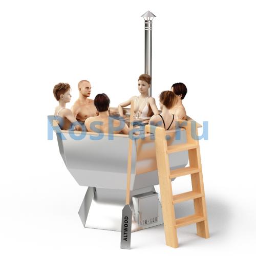 Банный чан «COMFORT SIBERIA» с печью 2150 мм