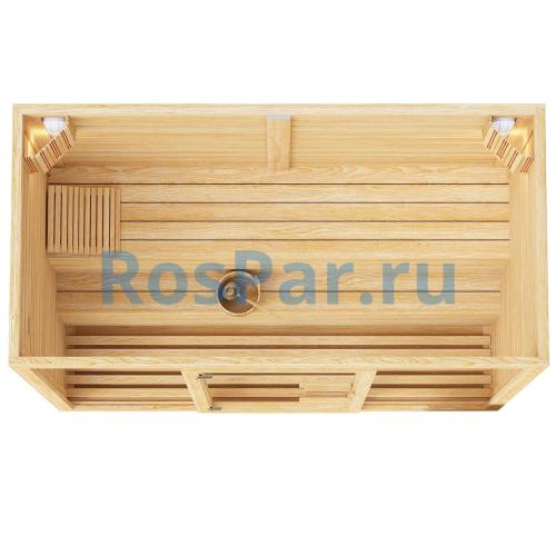 Паровая сауна трехместная «COMFORT» с парогенератором «SteamLux»