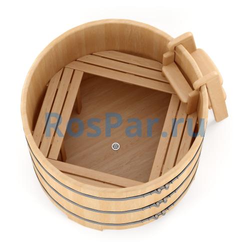 Круглая купель «PREMIUM» из кедра диаметр 1500 мм высота 1150 мм