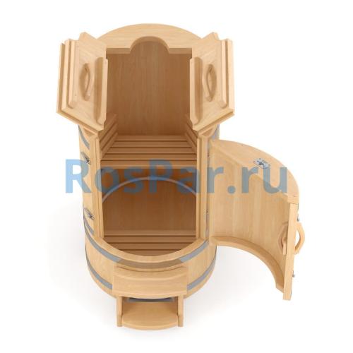 Кедровая бочка овальная «Классическая» со скосом