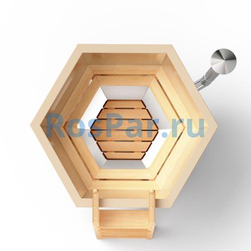 Банный чан «COMFORT SIBERIA» с печью 1650 мм