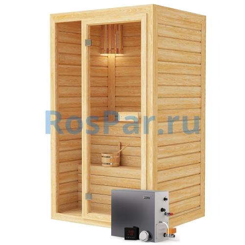 Паровая сауна одноместная «COMFORT» с парогенератором «SteamLux»