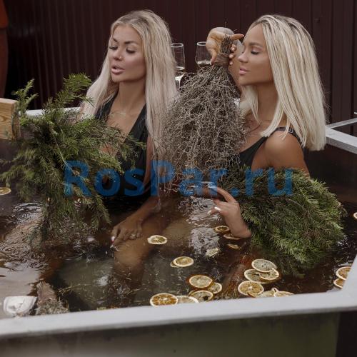 Банный чан «COMFORT SIBERIA» с печью 1850 мм