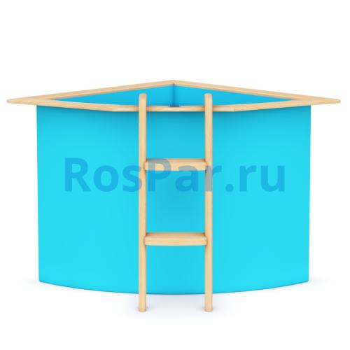 Угловая купель «COMFORT» из полипропилена длина 1300 мм ширина 1300 мм высота 1000 мм