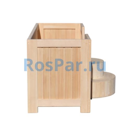 Японская баня Офуро опилочная и галечная