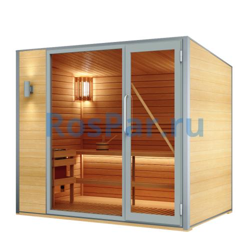 Уличная модульная четырехместная сауна «PREMIUM» с электрической печью