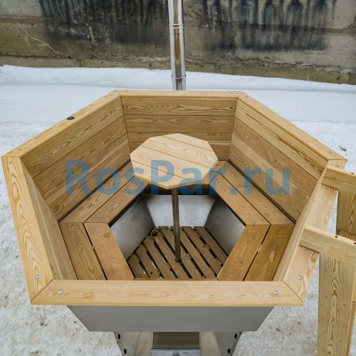 Банный чан «COMFORT SIBERIA» с печью 1850 мм
