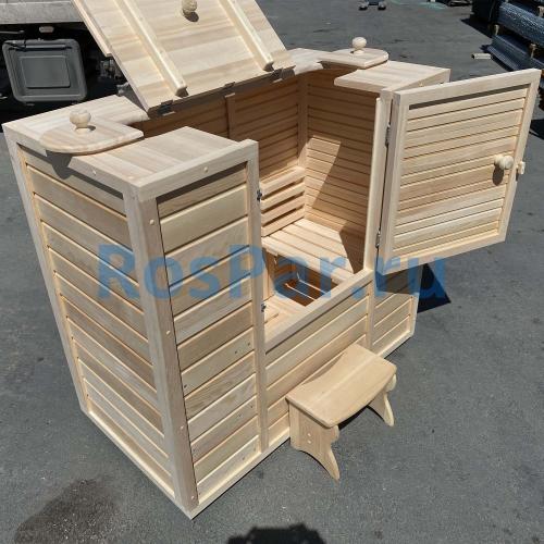 Мини-сауна двухместная «Sauna by Siberia Premium» с парогенератором «SteamLux»