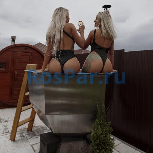 Банный чан «ORIGINAL SIBERIA» с печью 1650 мм