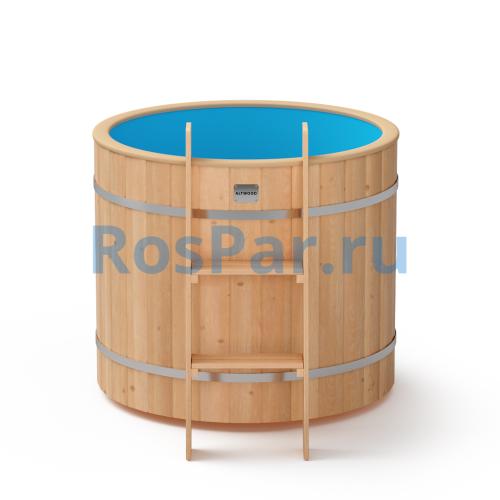 Круглая купель «ORIGINAL» с пластиковой вставкой диаметр 1000 мм высота 900 мм