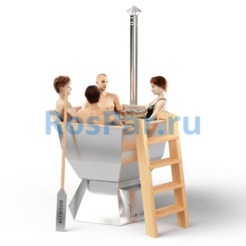 Банный чан «COMFORT SIBERIA» с печью 1650 мм