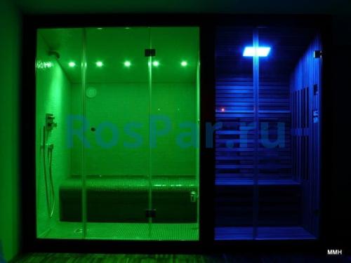 Хромотерапия «SteamLux» Chrome для бани сауны хамама