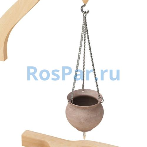 Стойка с чашей для широдхары Анжили из кедра