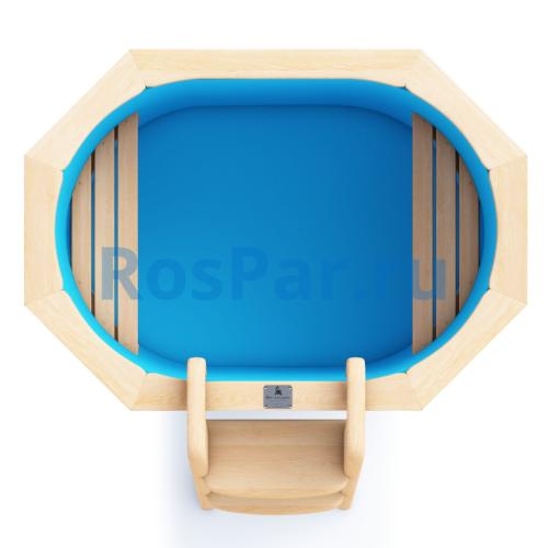 Овальная купель «COMFORT» из полипропилена длина 1200 мм ширина 780 мм высота 1000 мм