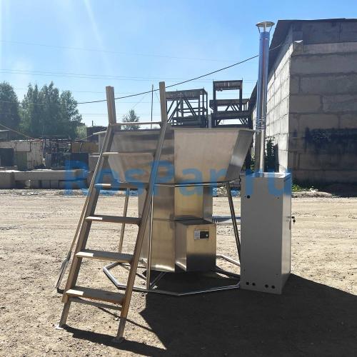 Банный чан «PREMIUM NEO STEEL» на подставке с газовой горелкой 1750 мм