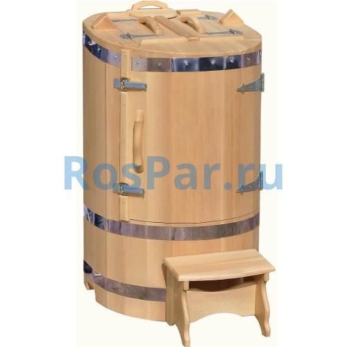 Кедровая бочка круглая «Профессиональная» со скосом