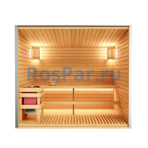 Уличная модульная четырехместная сауна «PREMIUM» с электрической печью