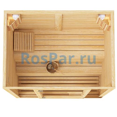 Паровая сауна двухместная «COMFORT» с парогенератором «SteamLux»
