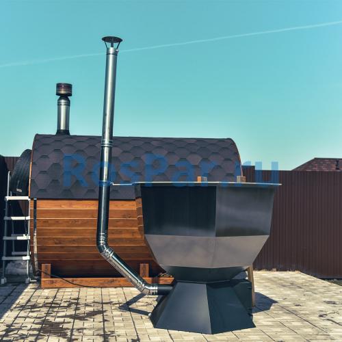 Банный чан «ORIGINAL SIBERIA» с печью 2150 мм