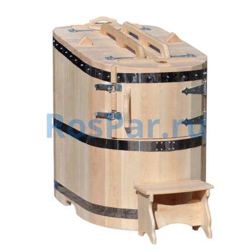 Кедровая бочка полулежачая «Классическая»