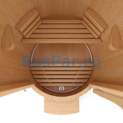 Кедровая бочка круглая «Профессиональная Гигант» со скосом